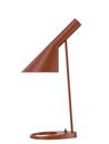 AJ Tischleuchte, Rusty red