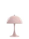 Panthella Mini 250 Tischleuchte, Blassrosa