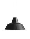Workshop Lamp, W4 (Ø 50 cm), Schwarz glänzend