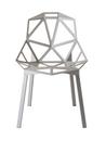 Chair_One, Lackiert grau glänzend, Grau glänzend (5254)