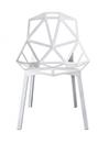 Chair_One, Lackiert weiß matt, Weiß matt (5110)