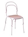 Vigna Chair, Gestell warmgrau - Sitz warmgrau / curry