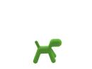 Puppy, Small (H 34,5 x B 26 x T 42,5 cm), Polyethylen (für den Außenbereich geeignet), Grün matt (1360 C)