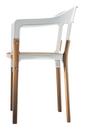 Steelwood Chair, Weiß
