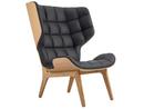 Mammoth Wing Chair, Leder Dunes anthrazit