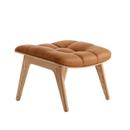 Mammoth Ottoman, Leder Dunes cognac