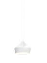 Pleat Box Pendelleuchte, Ø 21 cm, Weiß-weiß