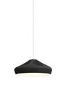 Pleat Box Pendelleuchte, Ø 34 cm, Schwarz-weiß