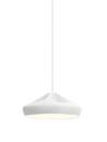 Pleat Box Pendelleuchte, Ø 34 cm, Weiß-weiß