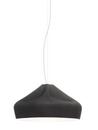 Pleat Box Pendelleuchte, Ø 44 cm, Schwarz-weiß