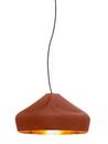 Pleat Box Pendelleuchte, Ø 44 cm, Terracotta-gold