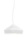 Pleat Box Pendelleuchte, Ø 44 cm, Weiß-weiß
