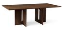 Androgyne Rectangular Dining Table, Eiche dunkel gebeizt