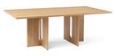 Androgyne Rectangular Dining Table, Eiche natur