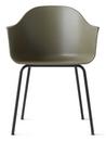 Harbour Dining Chair, Olive, Black