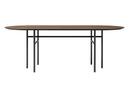 Snaregade Oval Table, Eichefurnier dunkel gebeizt