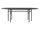 Snaregade Oval Table, Eichefurnier schwarz