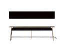 Langer Max, 43 x 140 x 30 cm, FU schwarz, schwarz