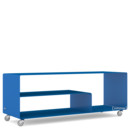 Sideboard R 111N, Einfarbig, Enzianblau (RAL 5010), Industrierollen