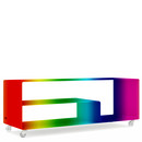 Sideboard R 111N, Zweifarbig, Wunschfarbe zweifarbig (RAL Classic), Transparentrollen