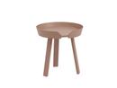 Around Coffee Table, Klein (H 46 x Ø 45 cm), Esche tan rose