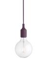 E27 Pendant Lamp, Bordeaux