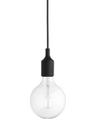 E27 Pendant Lamp, Schwarz