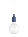 E27 Pendant Lamp, Hellblau