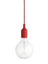 E27 Pendant Lamp, Rot