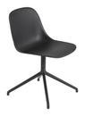 Fiber Side Chair Swivel, Schwarz