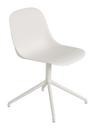 Fiber Side Chair Swivel, Natural white