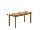 Linear Outdoor Bench , L 110 x B 39 cm, Burnt Orange