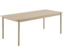 Linear Wood Table, L 200 x B 90 cm