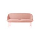 Oslo Sofa, Zweisitzer, Stoff Steelcut Trio rose