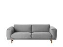 Rest Sofa, Zweisitzer, Stoff Steelcut Trio grey