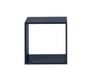 Stacked Shelf Module 2.0, M (43,6 x 43,6 x 35 cm), Offen, Mitternachtsblau
