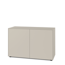 Nex Pur Box 2.0 mit Türen, 48 cm, H 75 cm x B 120 cm (mit Doppeltür), Silk