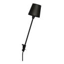 Rosi Lamp, Aluminium schwarz eloxiert, Schwarz