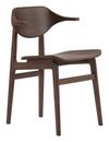 Buffalo Dining Chair, Eiche dunkel geräuchert, Ohne Sitzpolster