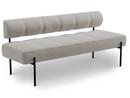 Daybe Dining Sofa, Moss 05 - Hellgrau, Schwarz