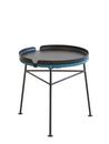 Details OK Design Centro Hocker/Beistelltisch Centro Hocker/Beistelltisch, petrol, mit schwarzem Tablett