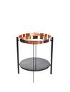 Deck Table, Kupfer, Schwarz Marquina