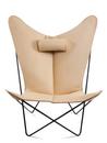 KS Chair, Natur, Stahl, schwarz pulverbeschichtet