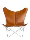 Trifolium Butterfly Chair, Haselnuss, Edelstahl