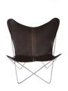 Trifolium Butterfly Chair, Mokka, Edelstahl