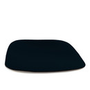 Sitzauflage für Eames Armchairs, Mit Polster, schwarz