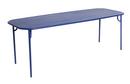Week-End Tisch, L (220 x 85 cm), Blau