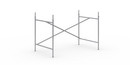 Eiermann 1 Tischgestell , Basaltgrau, versetzt, 110 x 66 cm, Mit Verlängerung (Höhe 72-85 cm)