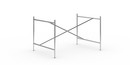 Eiermann 1 Tischgestell , Chrom, mittig, 110 x 78 cm, Ohne Verlängerung (Höhe 66 cm)