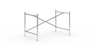 Eiermann 1 Tischgestell , Chrom, versetzt, 110 x 66 cm, Ohne Verlängerung (Höhe 66 cm)